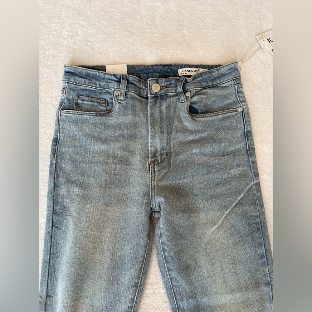 NWT - Blank NYC Hoyt High-Rise Mini Flare - size 28 - Picture 7 of 16